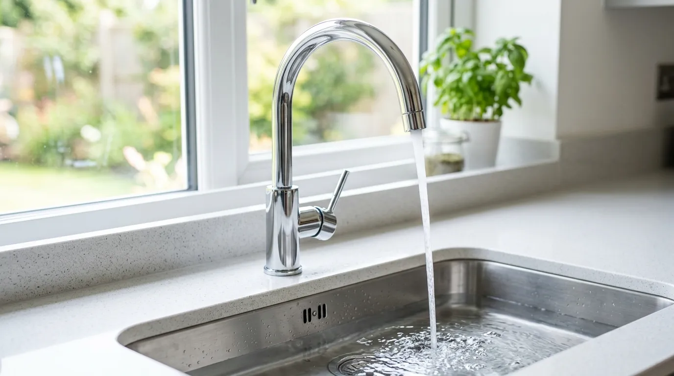 Local Plumbing Master Pros same day plumber fixing a faucet in Downingtown, PA